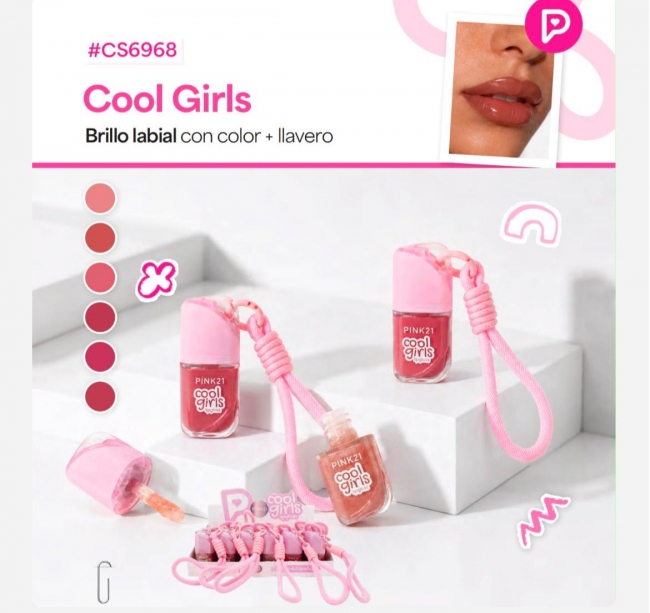 LIP GLOSS PINK 21
