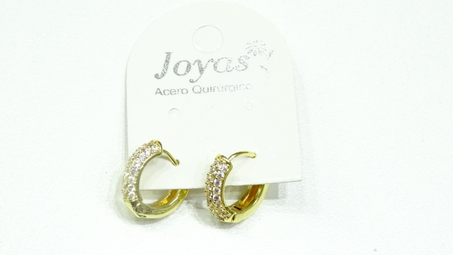 AROS ACERO DORADO