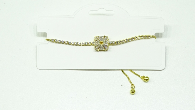 PULSERA ACERO DORADO