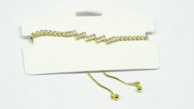 PULSERA ACERO DORADO