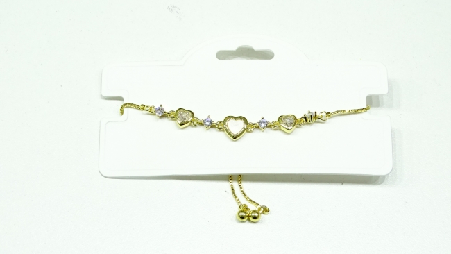 PULSERA ACERO DORADO