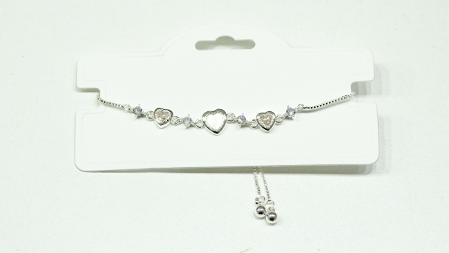 PULSERA ACERO BLANCO