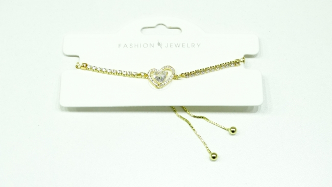 PULSERA ACERO DORADO