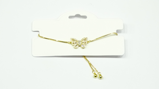 PULSERA ACERO DORADO