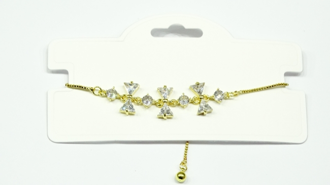 PULSERA ACERO DORADO
