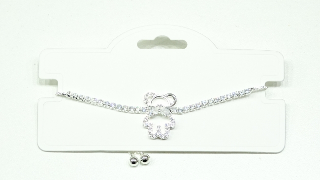 PULSERA ACERO BLANCO OSITO