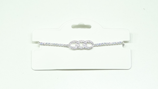 PULSERA ACERO BLANCO