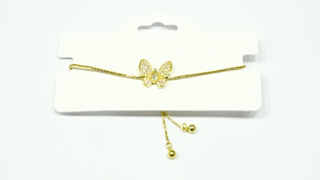 PULSERA ACERO DORADO
