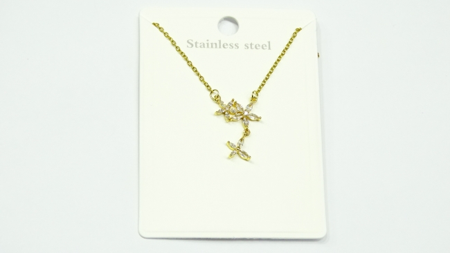 CADENA ACERO DORADO 45 CM