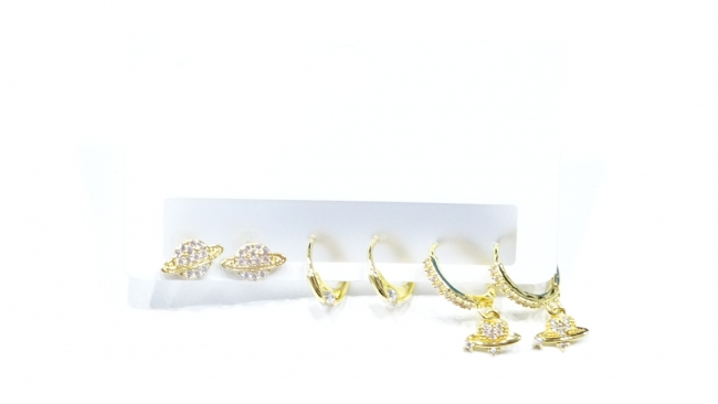 SET AROS ACERO ACERO