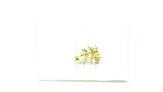 AROS ACERO DORADO CUFF