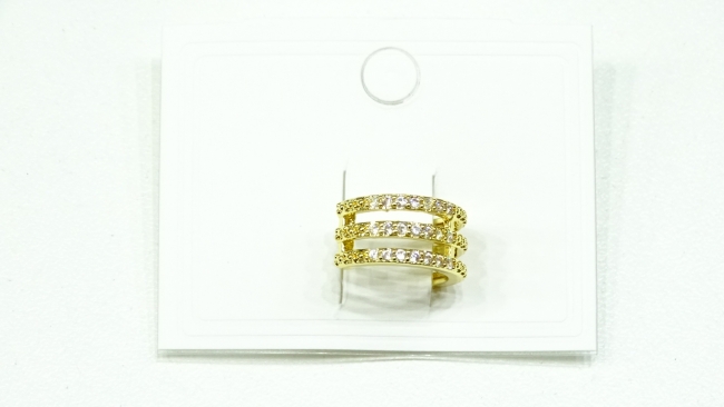 AROS ACERO DORADO CUFF
