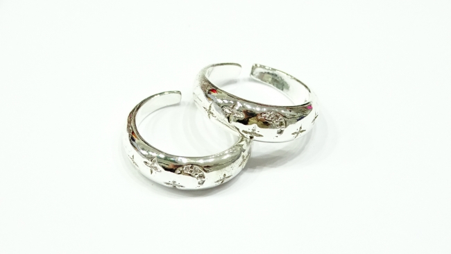 ANILLO ACERO BLANCO