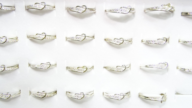 ANILLO ACERO BLANCO