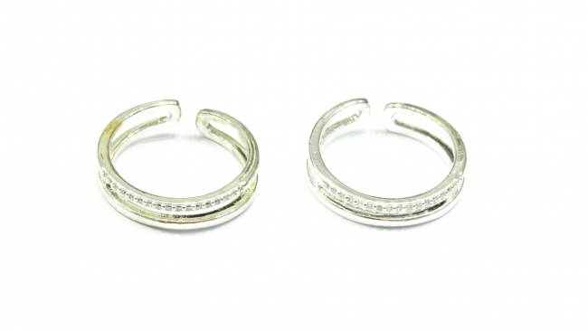 ANILLO ACERO BLANCO