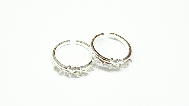 ANILLO ACERO BLANCO