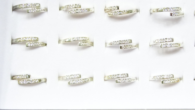 ANILLO ACERO BLANCO