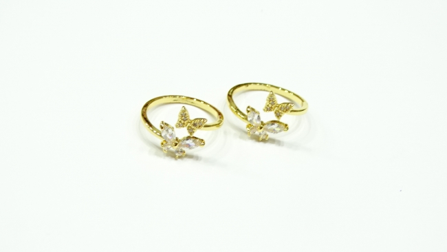 ANILLO ACERO DORADO
