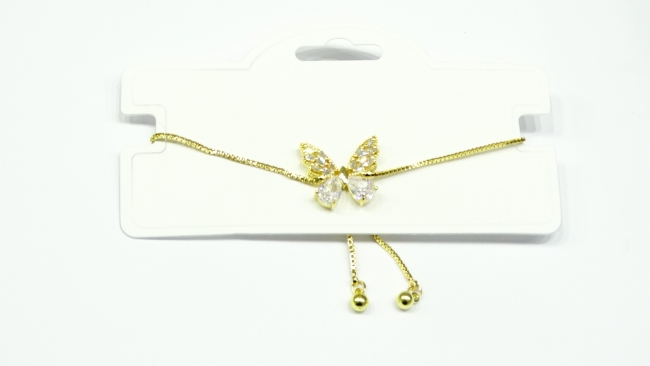 PULSERA ACERO DORADO