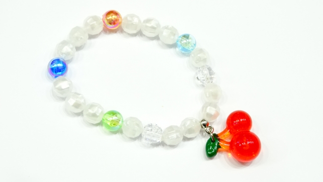 PULSERA INFANTIL CEREZAS