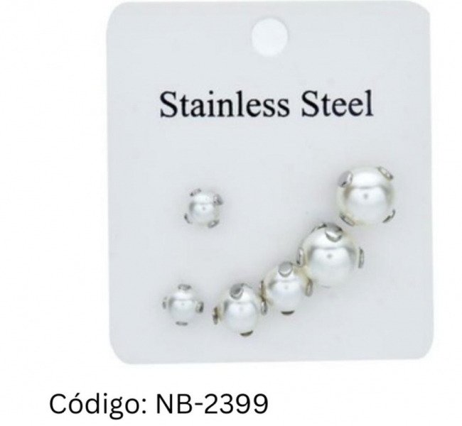 SET AROS ACERO -