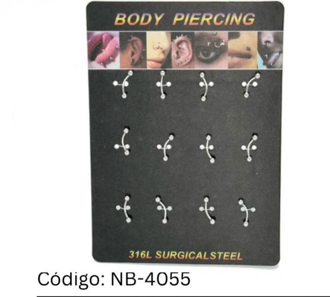 AROS ACERO PIERCING 3MM-