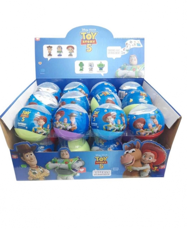 ESFERAS COLECCIONABLES CON SORPRESA TOY STORY