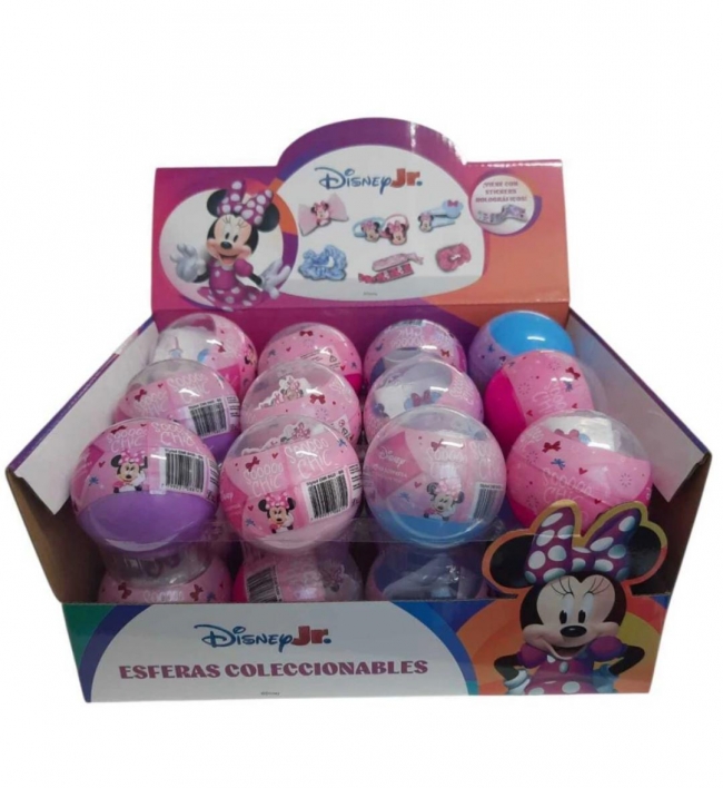 ESFERAS COLECCIONABLES CON SORPRESA MINNIE 