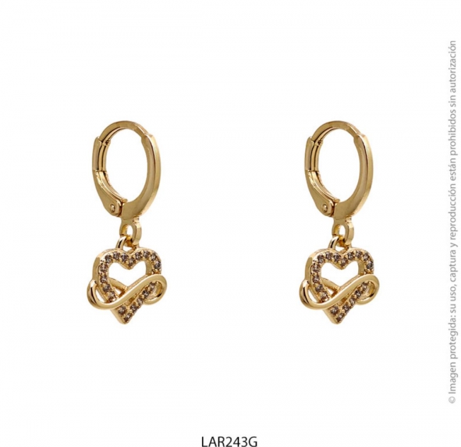 AROS ACERO DORADO
