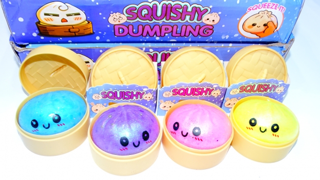 MINI DUMPLING GLITTER VARIOS COLORES