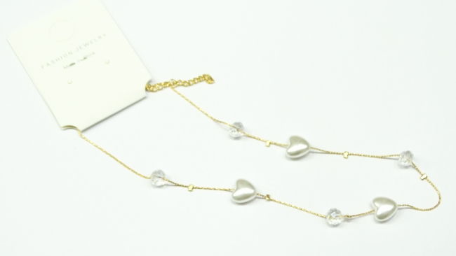 COLLAR PERLA CORAZON