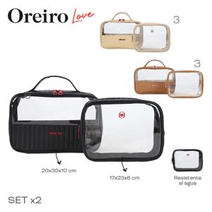 PORTACOSMETICOS OREIRO LOVE