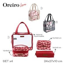 PORTACOSMETICOS OREIRO LOVE