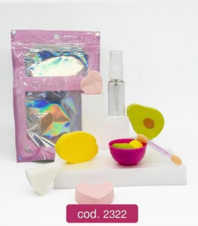 SET ESPONJAS+ APLICADOR + DIFUSOR 11 PIEZAS TEJAR
