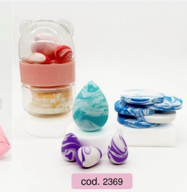 SET ESPONJAS LATEX TEJAR 9 PIEZAS