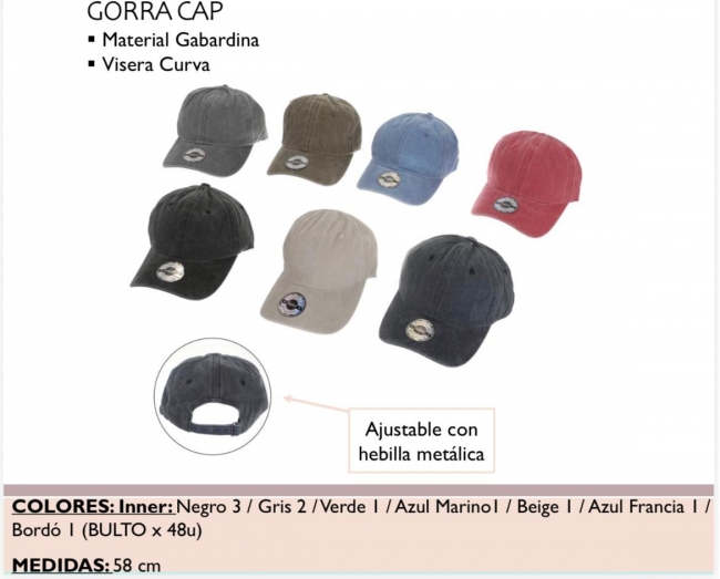GORRA LISA LA CHAPELLE