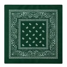 PAÑUELO BANDANA VERDE