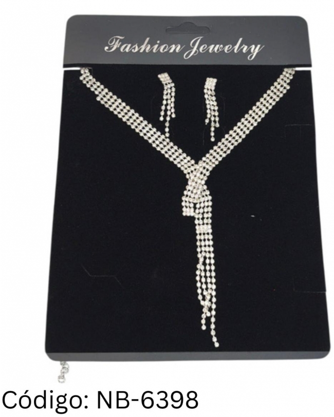 SET COLLAR STRASS