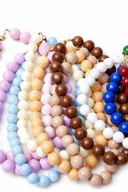 COLLAR CHICLE GRANDE VARIOS COLORES