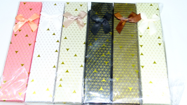 CAJA PARA REGALO 21X4 CM X 12 UNIDADES+