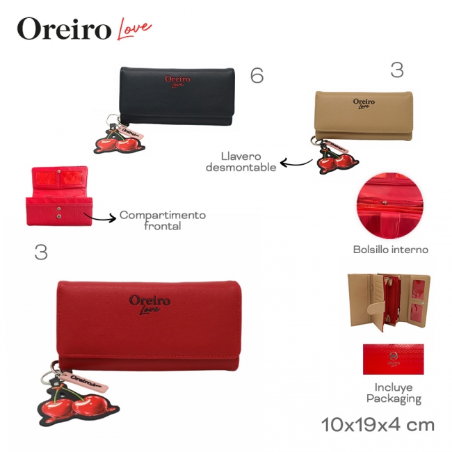 BILLETERA OREIRO LOVE
