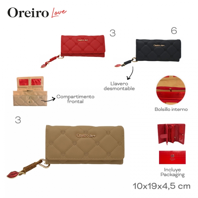 BILLETERA OREIRO LOVE