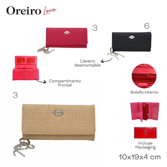 BILLETERA OREIRO LOVE