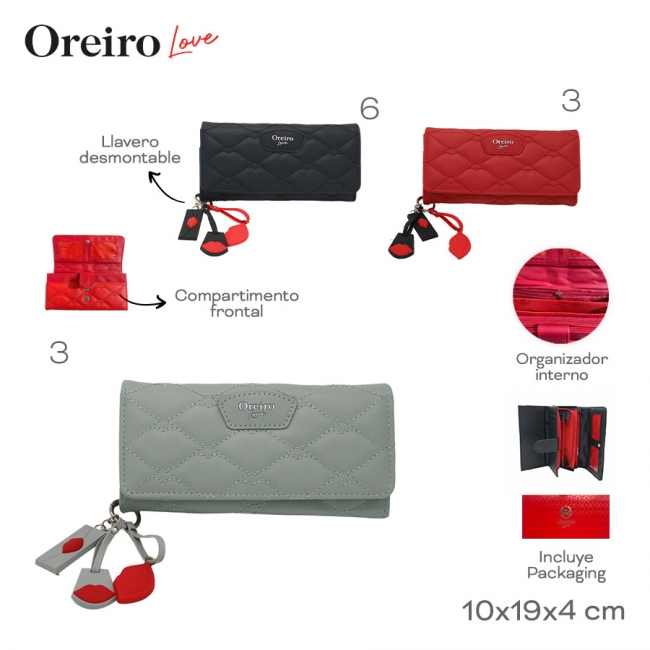 BILLETERA OREIRO LOVE