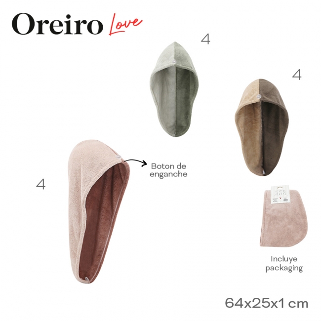 TOALLA PELO OREIRO 