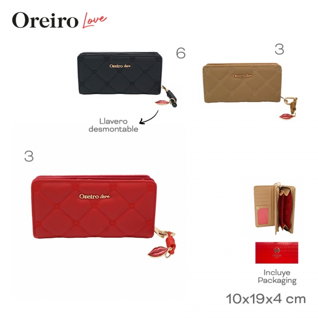 BILLETERA OREIRO LOVE