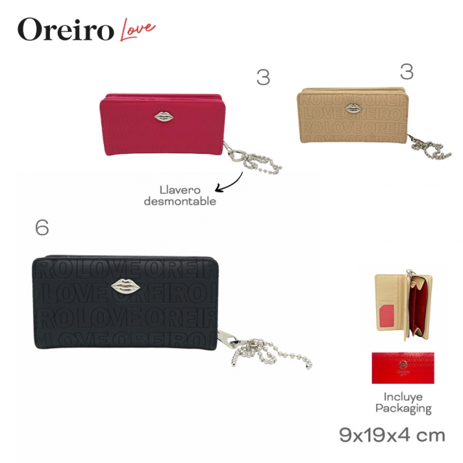 BILLETERA OREIRO LOVE