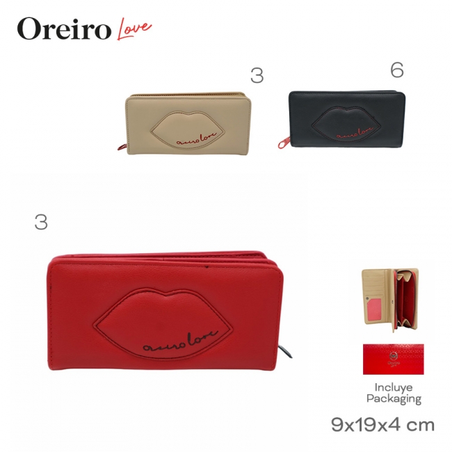 BILLETERA OREIRO LOVE