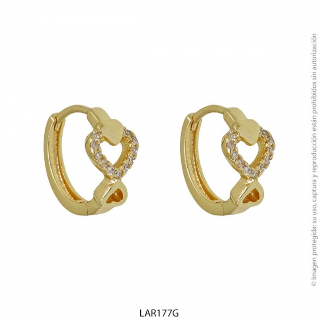 AROS ACERO DORADO