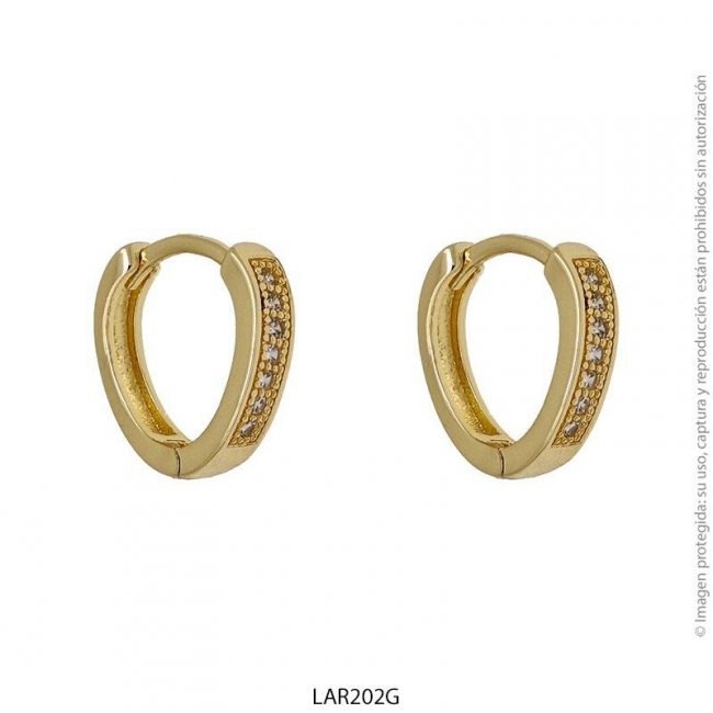 AROS ACERO DORADO
